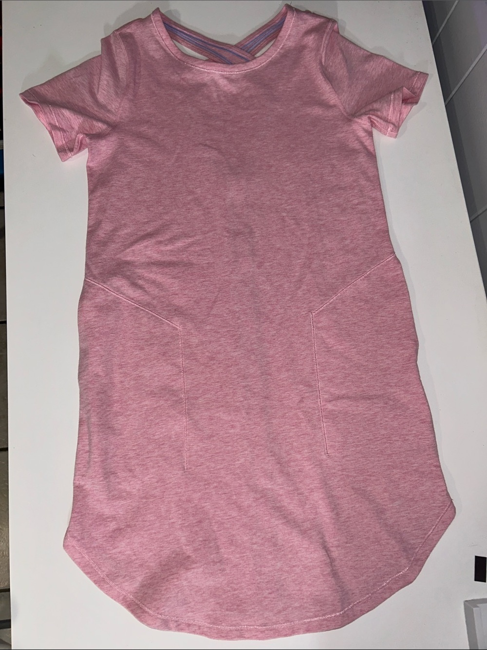 Ivivva by Lululemon Girl’s Pink Short Sleeve Dress Size 10
